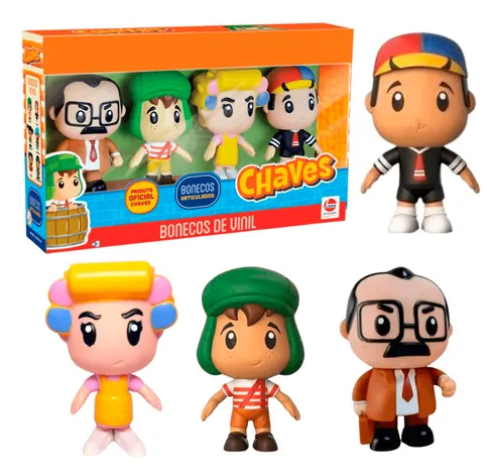 Bonecos de vinil - Chaves