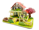 Casinha Miniatura de Montar 3D Castelo de Princesa Infantil – Diversão que desperta a imaginação!