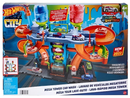 Hot Wheels City Mega Car Wash Lava-Rápido com Carrinho 1:64 – Muda de Cor com Água Quente e Fria – Mattel