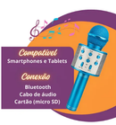 Microfone Sem Fio Bluetooth USB Gotwire – Liberdade para Sua Voz Brilhar