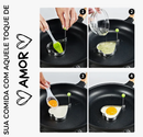 Kit 5 Formas de Aço Inox – Molde para Ovos, Omeletes e Tapiocas Dualh