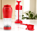 Kit Pressca - Cafeteira portátil + Espumador + colher dosadora