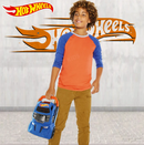 Maleta 20 Carrinhos Hot Wheels com 4 Lançadores Porta Radical Azul – A emoção das corridas vai onde você for!