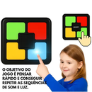 Jogo da Memória Eletrônico com Luzes e Sons