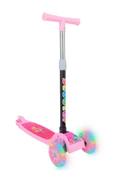 Patinete Infantil 3 Rodas com LED Dobrável