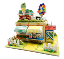 Casinha Miniatura de Montar 3D Castelo de Princesa Infantil – Diversão que desperta a imaginação!