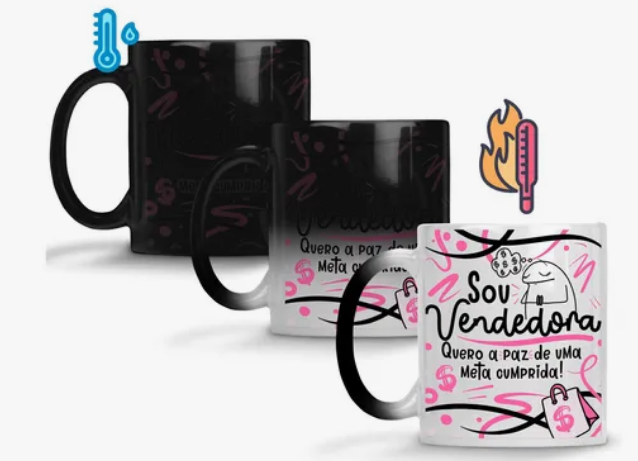 Caneca mágica - Profissões