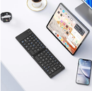 Teclado Sem Fio Bluetooth Recarregável Dobrável – Produtividade em Qualquer Lugar