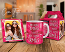 Kit Caneca mágica Melhores Amigas com Foto – Presente Personalizado