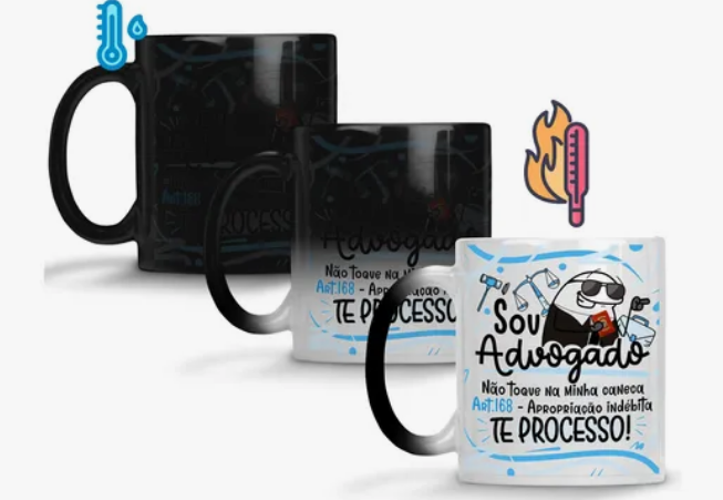 Caneca mágica - Profissões