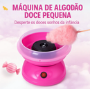 Mini Máquina de Algodão Doce Elétrica Diversão e Doçura em Casa