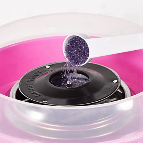 Mini Máquina de Algodão Doce Elétrica Diversão e Doçura em Casa