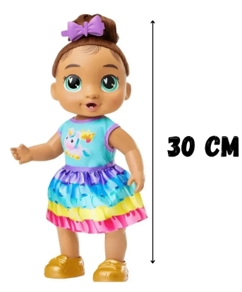 Boneca Baby Alive que cresce de verdade - Fala + de 75 frases em português e espanhol