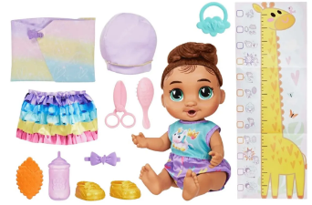 Boneca Baby Alive que cresce de verdade - Fala + de 75 frases em português e espanhol