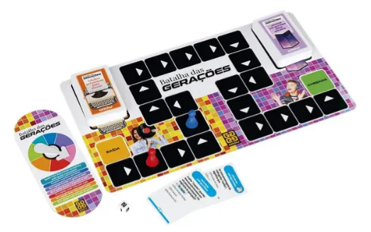 Jogo Batalha das Gerações – 250 Peças