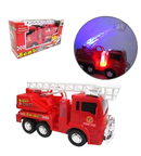 Carrinho Infantil Bate e Volta com Som e Luz 3D – Policial, Ambulância e Bombeiro – Diversão que brilha e não para!