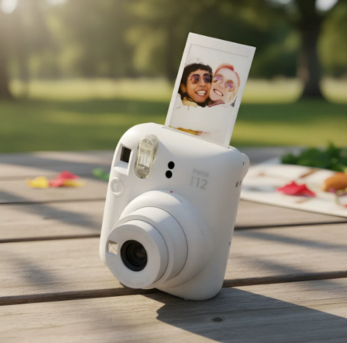 Kit Câmera Instax Mini 12 + Bolsa + Filme para 20 Fotos