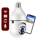 Câmera de Segurança Jortan IP Wi-Fi 360° Lâmpada Bocal E27 com Visão Noturna e Som Bidirecional – App Yoosee