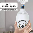 Câmera de Segurança Jortan IP Wi-Fi 360° Lâmpada Bocal E27 com Visão Noturna e Som Bidirecional – App Yoosee