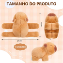 Capivara de Pelúcia – Sua Amiga Mais Fofa e Tranquila do Mundo Animal!