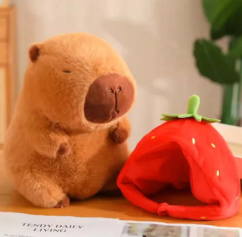 Capivara de Pelúcia – Sua Amiga Mais Fofa e Tranquila do Mundo Animal!
