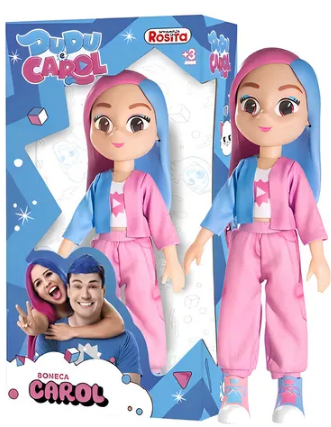 Bonecos Dudu e Carol