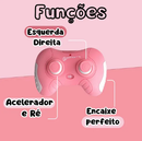 Carrinho Controle Remoto Jipe Rosa-Chiclete – Diversão e Velocidade para Meninas