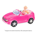 Carrinho conversível fashion para bonecas Barbie
