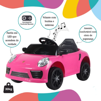 Carro Elétrico Infantil Compact 6 V – Zippy Toys