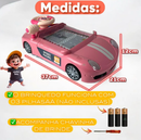 Carro Divertido com Luz e Som + Jogos 2 em 1