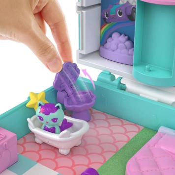 Polly Pocket Micro Conjunto – Gabby’s Dollhouse Mattel Original