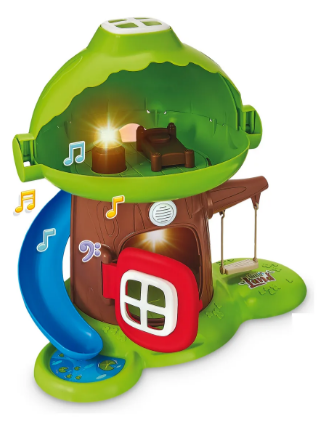 Casinha de Boneca Bella Vila com Árvore, Acessórios e Balanço