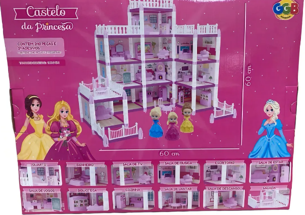Castelo de princesas - Disney