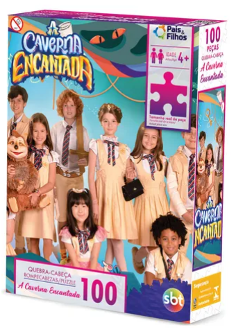 Kit 3 Jogos Caverna Encantada – SBT