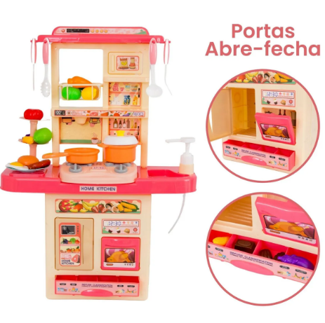 Cozinha infantil com luz e som (Atentu)