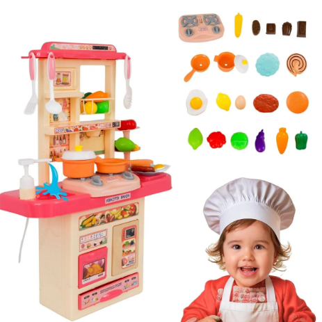 Cozinha infantil com luz e som (Atentu)