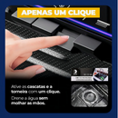 Cuba Gourmet Cascata com LED Inteligente – Inox 304 Premium DOMUM