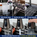 Cuba Gourmet Cascata com LED Inteligente – Inox 304 Premium DOMUM