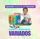 Brinquedo Educativo Cubo Mágico Grande Didático Infantil