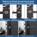 Fechadura Digital Kuanttum Delta Pro – Segurança Inteligente com Estilo e Tecnologia Wi-Fi