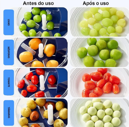Descascador Elétrico Auto de Frutas e Legumes Despolpador – Praticidade que transforma sua rotina!