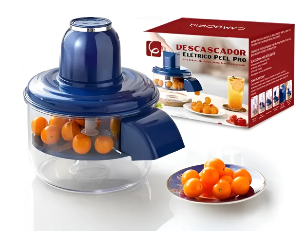 Descascador Elétrico Auto de Frutas e Legumes Despolpador – Praticidade que transforma sua rotina!