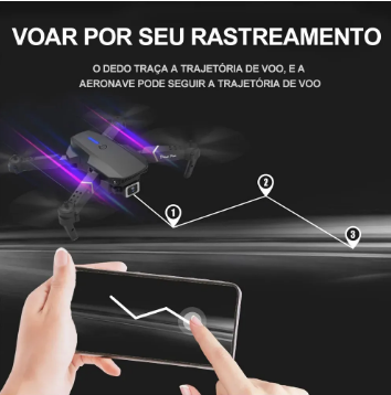 Mini Drone E88 Pro com Câmera HD – Libere sua Criatividade e Veja o Mundo de Outro Ângulo