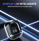 Mini Earbuds Sem Fio Power Display Digital – Liberdade, Potência e Estilo em Cada Som