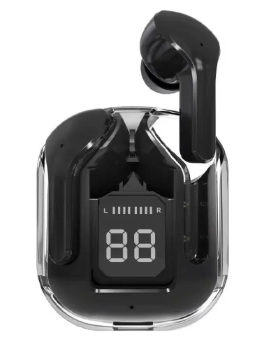 Mini Earbuds Sem Fio Power Display Digital – Liberdade, Potência e Estilo em Cada Som