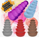 Kit 6 Forros de Silicone Protetores Antiaderentes para Air Fryer – Praticidade, Economia e Cuidado no Seu Dia a Dia