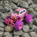 Carrinho de Controle Remoto Jeep Rosa 4x4 Recarregável – Toy King