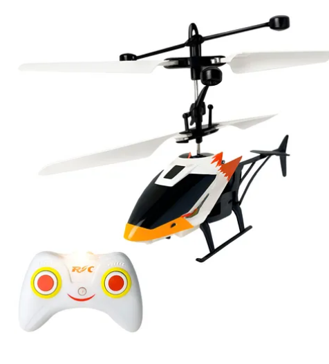 Helicóptero Com Controle Remoto e Sensor