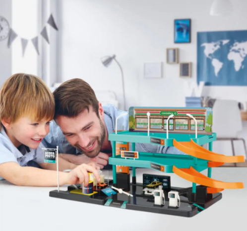 Acqua Posto Lava-Rápido Sai Água – Compatível com Carros Hot Wheels