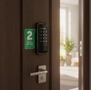 Fechadura Digital de Sobrepor Intelbras FR 101 com Touch Screen e Abertura por Senha Numérica